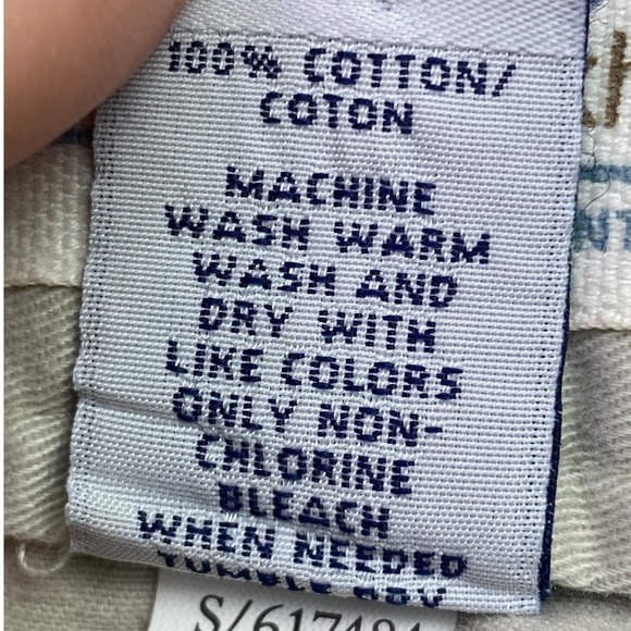 Gap Pants Mens 38x32 Original Khaki Office Career Preppy Academia Flat Front - Picture 5 of 8